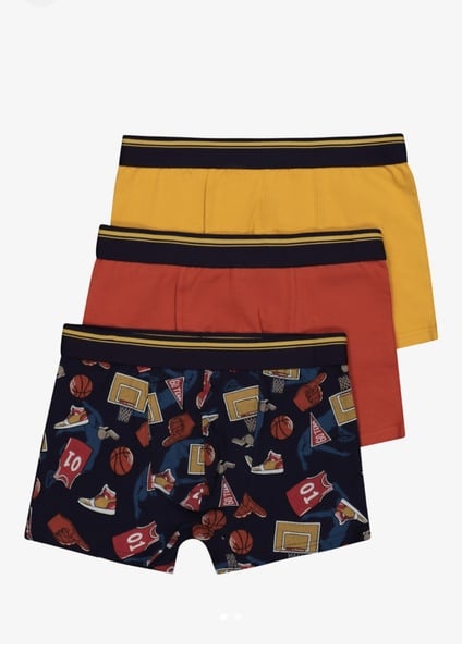 3 pack trunks for young boys