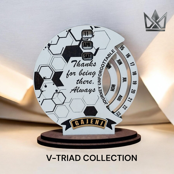 The Unforgettable Journey | Infinite Kinetic Desk Calendar