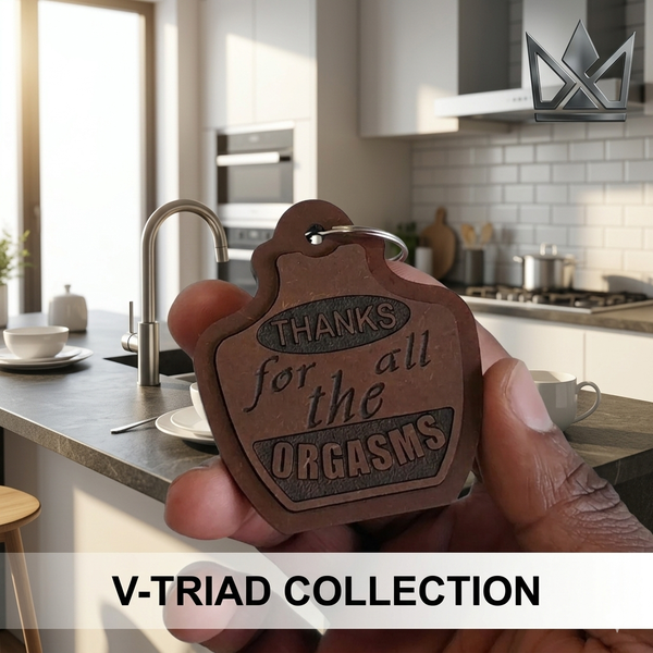 Personalized Photo-Engraved Wooden Keyholder | Custom Portrait Gift
