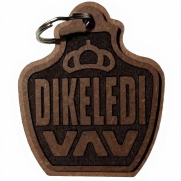Personalized Photo-Engraved Wooden Keyholder | Custom Portrait Gift