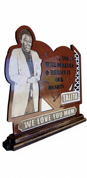 Custom Laser-Engraved Wooden Photo Plaques & Gifts