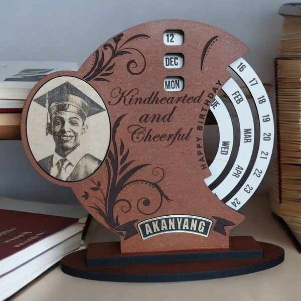 Personalised perpetual calendar