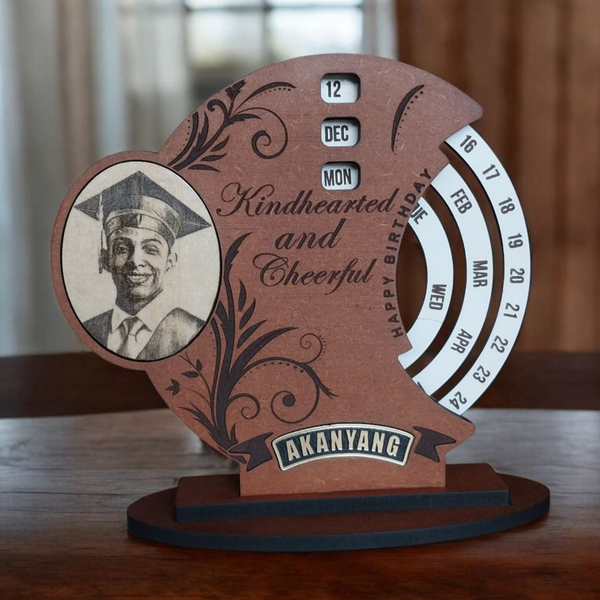 Personalised perpetual calendar