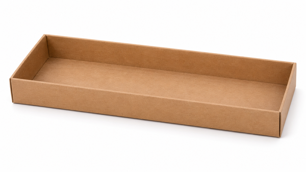 Long Rectangular Choc Box – Kraft (20pcs)