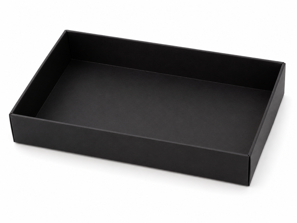 Rectangular Choc Box – Black (20pcs)