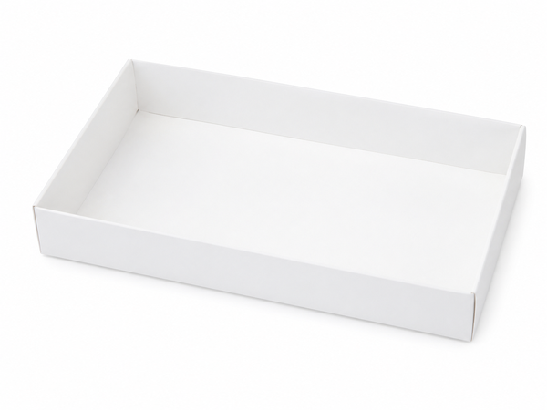Rectangular Choc Box – White (20pcs)
