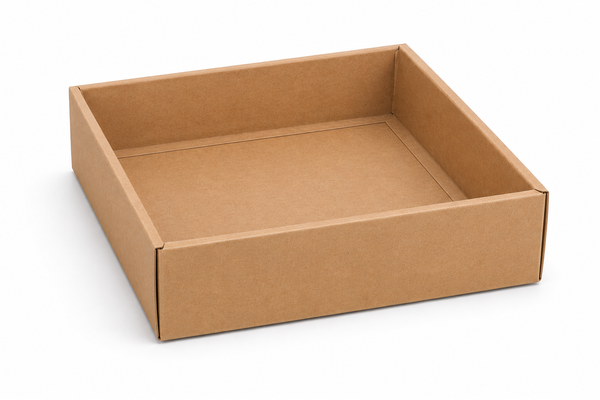 Square Cookie Box – Kraft (20pcs)