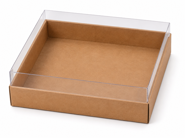 Square Choc Box – Kraft (20pcs) picture