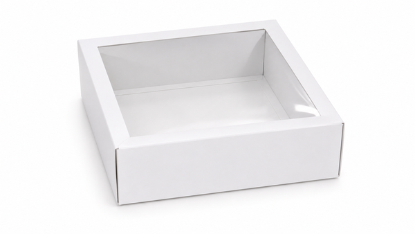 Square Cookie Box – White (20pcs)