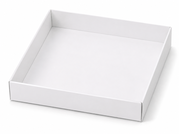 Square Choc Box – White (20pcs)