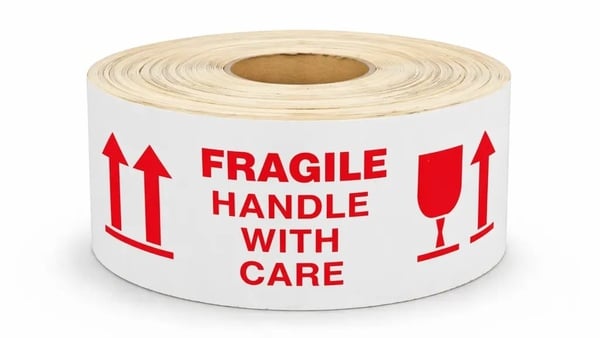 Large Fragile Sticker - Full Roll of 1000 picture