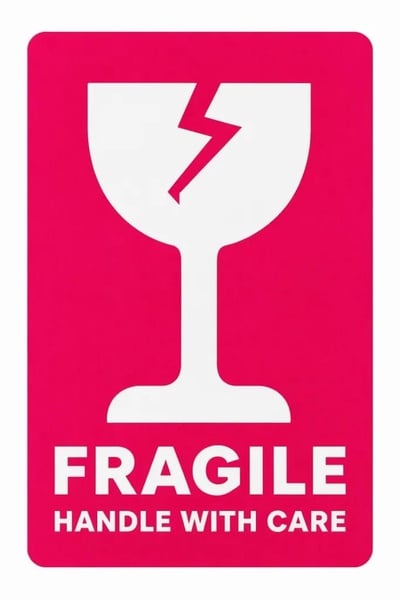 Large Fragile Labels - 20pcs picture