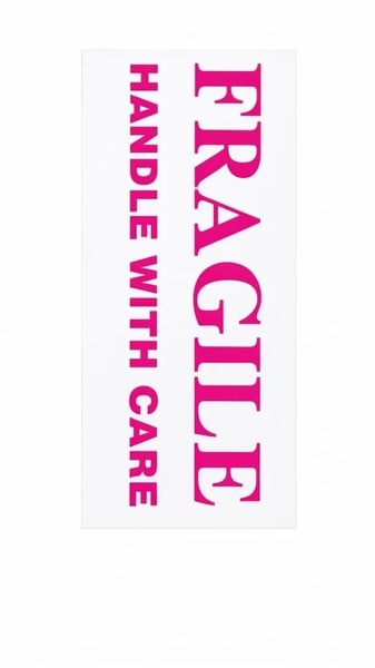 Small Fragile Labels - 20pcs picture