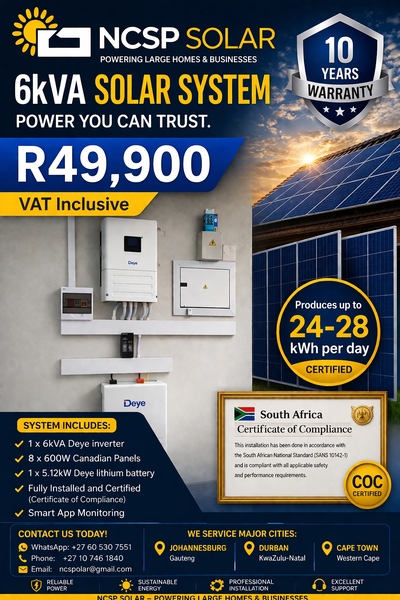 6kva Solar System