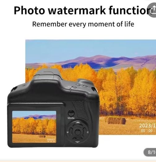 Upgraded 1080P HD Digital Camera | 16X Zoom 6.1 cm Screen Camcorder / Digital Camera