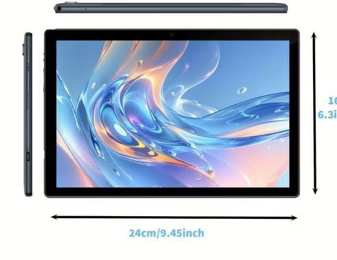 Android 15, Tablet Computer 12GB (4GB+8GB) RAM + 64GB ROM,
