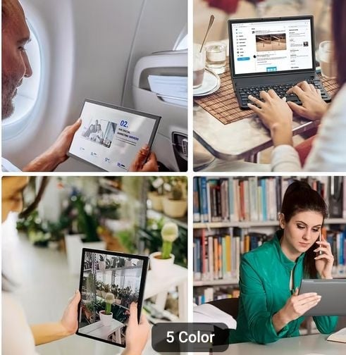 Android 15, Tablet Computer 12GB (4GB+8GB) RAM + 64GB ROM,