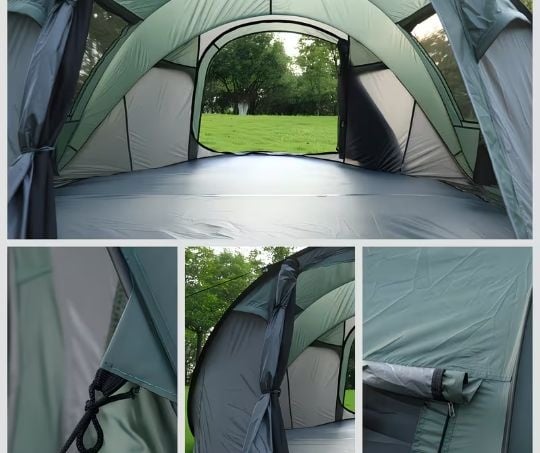4 To 6 Automatic Pop-Up Tent, Quick-Deploy Family Outdoor Tent