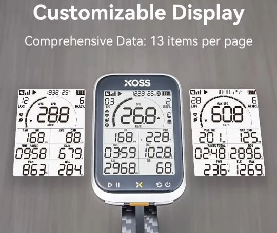 XOSS G+ Gen.3 GPS Bike Computer
