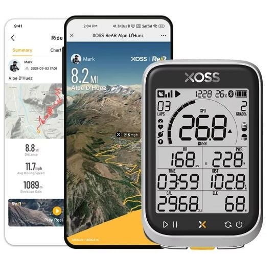 XOSS G+ Gen.3 GPS Bike Computer