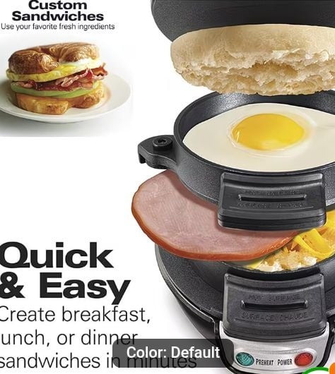 Automatic Electric Burger/Sandwich Maker Machine