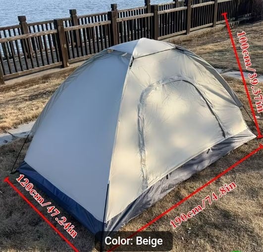 2/3 Man Outdoor Camping Tent,