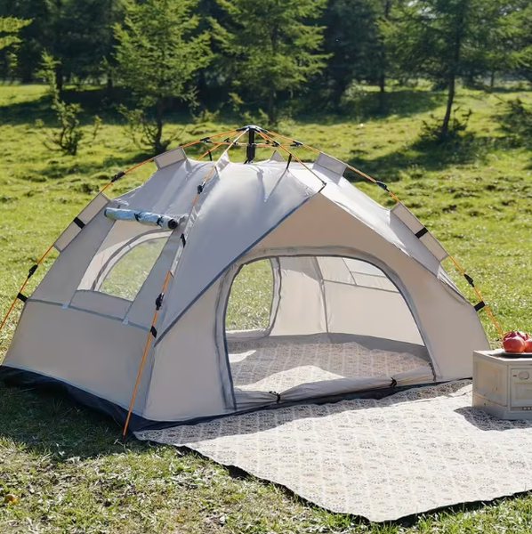 2 Adults/ 2 Children Outdoor Automatic Quick-Opening Tent Lightweight Tent