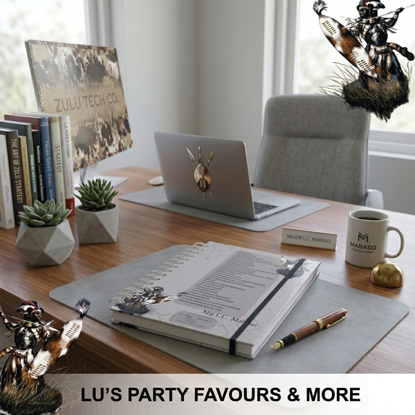 Custom Personalised Warrior Notebook - A4