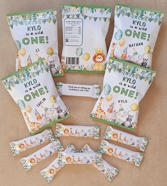 Customised Chip and Chocolate Wraps