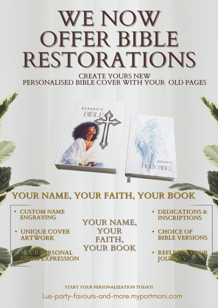 Bible Restoration Services - Entry