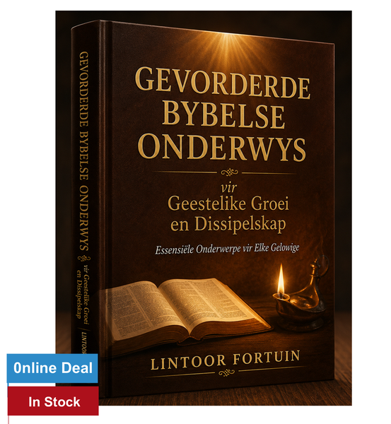 Gevorderde Bybel se Onderwys deur Dr. Lintoor Fortuin
