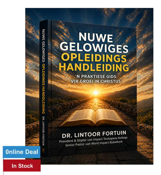 Nuwe Gelowiges Opleiding Handleiding deur Dr. Lintoor Fortuin