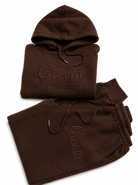 GROOTIE Essential Brown Tracksuit