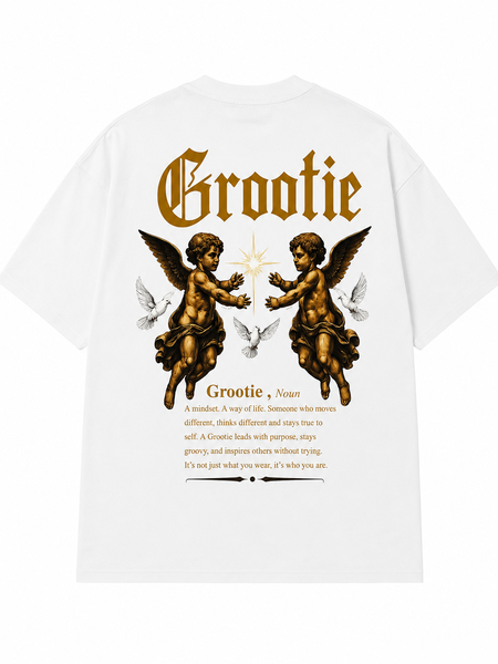Grootie Angels T-shirt - White