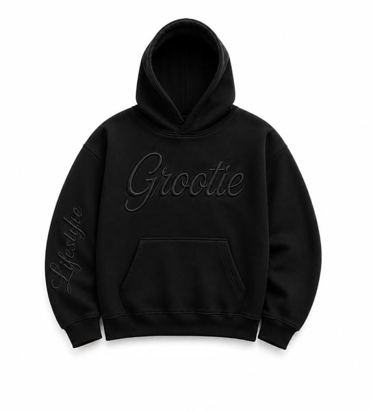 Grootie Lifestyle Hoodie - Black