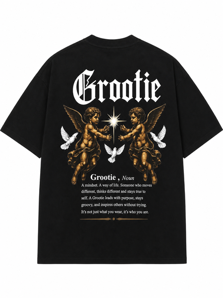 Grootie Angels T-shirt - Black