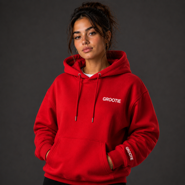 GROOTIE Red Hoodie