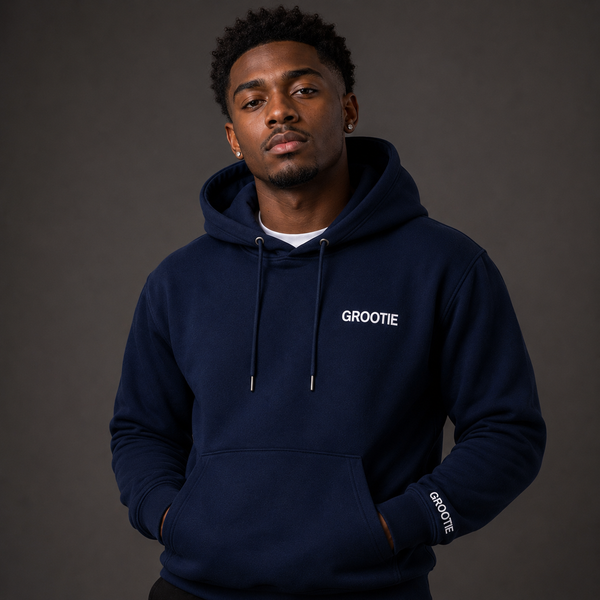 GROOTIE Navy blue Hoodie