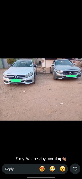 C180 benz big badge