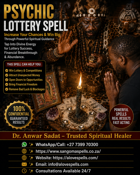 Lottery Spells That Works Fast