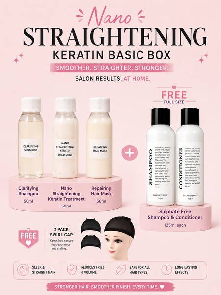 NANO STRAIGHTENING KERATIN BASIC BOX
