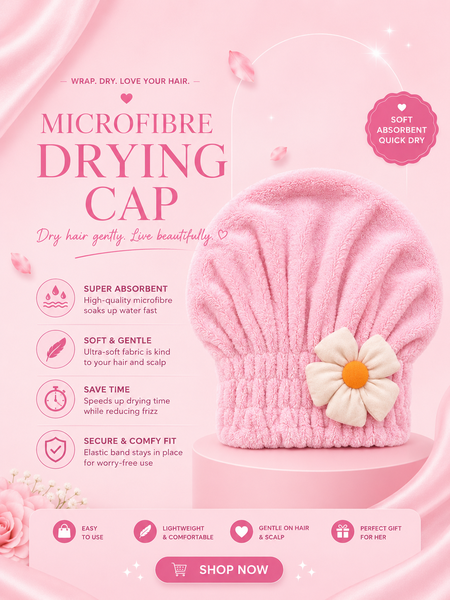 MICROFIBRE DRYING CAP