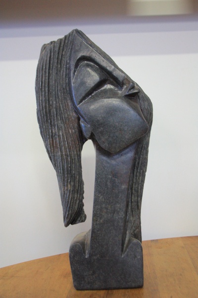 Stone work showing African woman