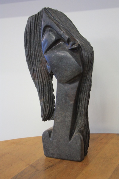 Stone work showing African woman