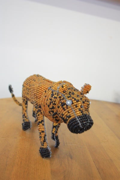 Beads crafted Leopard