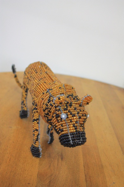 Beads crafted Leopard