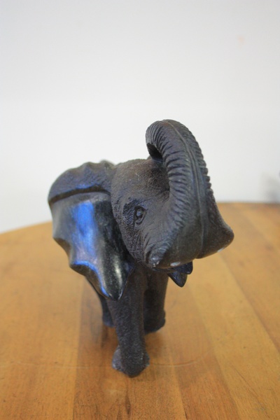 Stone Curved Elephant