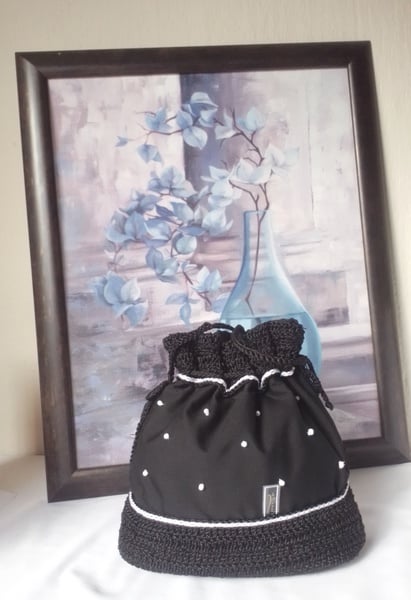 White touch handbag
