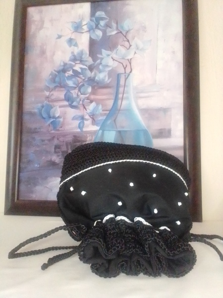 White touch handbag
