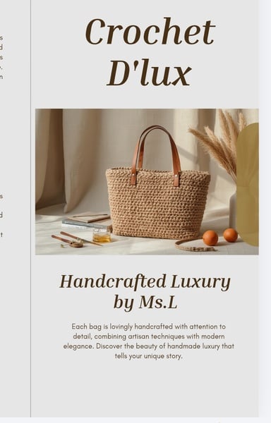 Crochet  Bags picture